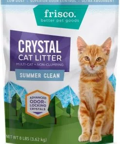 Nature's Miracle||Frisco Nature's Miracle Disposable Litter Box + Frisco Summer Clean Scented Non-Clumping Crystal Cat Litter -Dog Cat Corner 293376 PT4. SY630 V1619997739