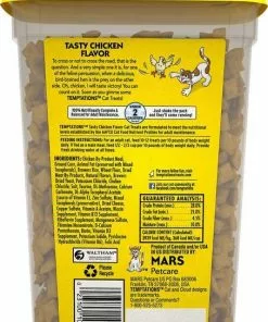 Temptations||Frisco Temptations Tasty Chicken Flavor Treats + Frisco Cat Tracks Butterfly Cat Toy -Dog Cat Corner 293918 PT2. SY630 V1620079028