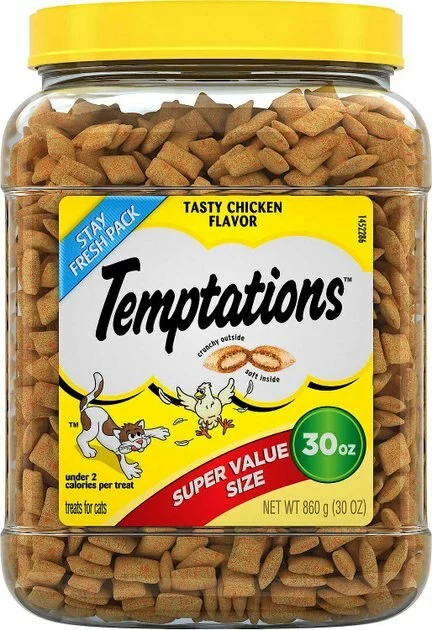 Temptations||Frisco Temptations Tasty Chicken Flavor Treats + Frisco Multi-Cat Unscented Clumping Clay Cat Litter 4 Temptations||Frisco Temptations Tasty Chicken Flavor Treats + Frisco Multi-Cat Unscented Clumping Clay Cat Litter - Image 2