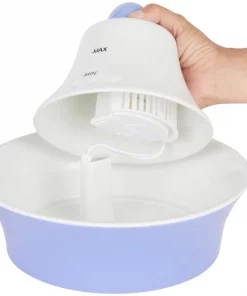 Frisco Ceramic Whale Dog & Cat Water Fountain, Blue, 64-oz -Dog Cat Corner 297220 PT3. SY630 V1633549293