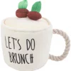 Frisco Brunch Coffee Plush with Rope Squeaky Dog Toy 2 Frisco Brunch Coffee Plush with Rope Squeaky Dog Toy -Dog Cat Corner 297230 MAIN. SY630 V1642086311
