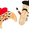 Frisco Brunch French Croissant & Baguette Plush Squeaky Dog Toy, 2 count -Dog Cat Corner 297244 MAIN. SY630 V1642086525