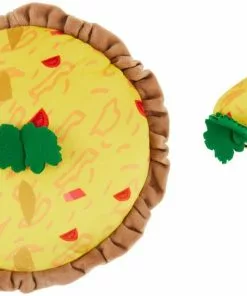 Frisco Brunch Quiche 2-in-1 Plush Squeaky Dog Toy -Dog Cat Corner 297248 PT2. SY630 V1642088999