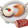Frisco Brunch Pastry Tray Plush Squeaky Dog Toy, 4 count -Dog Cat Corner 297262 MAIN. SY630 V1642086210