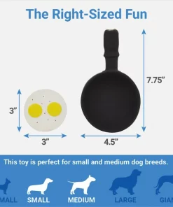 Frisco Brunch Breakfast Skillet Latex Squeaky Dog Toy, 2 count -Dog Cat Corner 297264 PT1. SY630 V1643916399