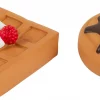 Frisco Brunch Pancake & Waffle Latex Squeaky Dog Toy, 2 count -Dog Cat Corner 297272 MAIN. SY630 V1642086734