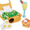 Frisco Brunch Breakfast in Bed Hide & Seek Puzzle Plush Squeaky Dog Toy -Dog Cat Corner 297282 MAIN. SY630 V1642086232