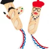 Frisco Brunch French Baguette Plush Cat Toy with Catnip, 2 count