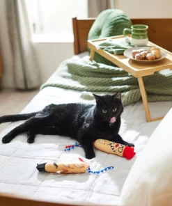 Frisco Brunch French Baguette Plush Cat Toy with Catnip, 2 count -Dog Cat Corner 297304 PT2. SY630 V1642088919