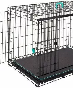Frisco Heavy Duty Enhanced Lock Sliding Double Door Fold & Carry Wire Dog Crate & Mat Kit 15 Frisco Heavy Duty Enhanced Lock Sliding Double Door Fold & Carry Wire Dog Crate & Mat Kit -Dog Cat Corner 297461 PT6. SY630 V1633115281