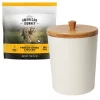 American Journey||Frisco American Journey 100% Chicken Freeze-Dried Grain-Free Cat Treats + Frisco Melamine Dog & Cat Treat Jar with Bamboo Lid, 8 Cups -Dog Cat Corner 297660 MAIN. SY630 V1623338973