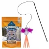 Blue Buffalo||Frisco Blue Buffalo Wilderness Chicken & Turkey Grain-Free Cat Treats, 2-oz bag + Frisco Bird Teaser with Feathers Cat Toy, Purple -Dog Cat Corner 297848 MAIN. SY630 V1621270644