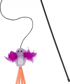 Blue Buffalo||Frisco Blue Buffalo Wilderness Chicken & Turkey Grain-Free Cat Treats, 2-oz bag + Frisco Bird Teaser with Feathers Cat Toy, Purple -Dog Cat Corner 297848 PT5. SY630 V1621270654