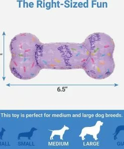 Frisco||The Lazy Dog Cookie Co. Frisco Birthday TPR Bone Dog Toy, Purple, Large + The Lazy Dog Cookie Co. Happy Birthday Pup-PIE Dog Treat, Girl -Dog Cat Corner 297952 PT2. SY630 V1623253660