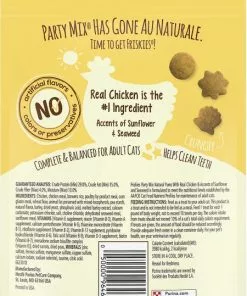 Friskies||Frisco Friskies Party Mix Natural Yums With Real Chicken Cat Treats, 6-oz bag + Frisco Melamine Dog & Cat Treat Jar with Bamboo Lid, 8 Cups -Dog Cat Corner 298036 PT2. SY630 V1623254268