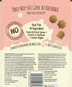 Friskies||Frisco Friskies Party Mix Natural Yums With Real Salmon Cat Treats, 6-oz pouch + Frisco Melamine Dog & Cat Treat Jar with Bamboo Lid, 8 Cups -Dog Cat Corner 298040 PT2. SY630 V1623253051