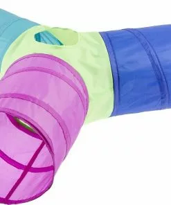 Hartz||Frisco Hartz Delectables Stew Chicken & Tuna Lickable Cat Treat, 1.4-oz, case of 12 + Frisco Peek-a-Boo Cat Chute Cat Toy, Colorful Tri-Tunnel -Dog Cat Corner 298074 PT4. SY630 V1621266441