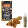 Instinct||Frisco Instinct Raw Boost Grain-Free Recipe with Real Chicken & Freeze-Dried Raw Coated Pieces Dry Cat Food, 10-lb bag + Frisco Refillable Catnip Cat Toy, Brown Squirrel -Dog Cat Corner 298152 MAIN. SY630 V1623205047