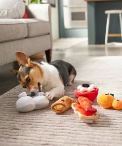 Frisco Food Plush Squeaky Dog Toy, 5 pack 7 Frisco Food Plush Squeaky Dog Toy, 5 pack -Dog Cat Corner 298883 PT3. SY630 V1640269293