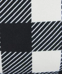 Frisco Buffalo Check Cuddler Pet Bed & Gift Set, Black & White -Dog Cat Corner 299398 PT4. SY630 V1641337892