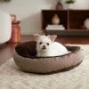 Frisco Herringbone Hi-Low Cuddler Dog & Cat Bed -Dog Cat Corner 299436 MAIN. SY630 V1638288114