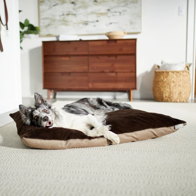 Frisco Herringbone Pillow Dog & Cat Bed 3 Frisco Herringbone Pillow Dog & Cat Bed