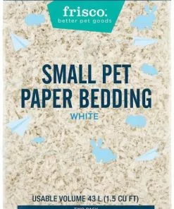 Frisco High Sided Litter Box + Small Animal Bedding, White 13 Frisco High Sided Litter Box + Small Animal Bedding, White -Dog Cat Corner 301936 PT3. SY630 V1644980211