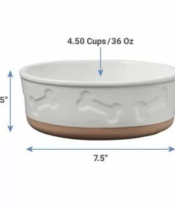 Frisco Silicone Food Mat, Gray, Large + Bones Non-skid Ceramic Dog Bowl 18 Frisco Silicone Food Mat, Gray, Large + Bones Non-skid Ceramic Dog Bowl -Dog Cat Corner 302516 PT7. SY630 V1623066750