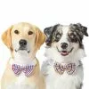 Frisco Plaid Dog & Cat Bow Tie, Red & Blue + Orange & Blue -Dog Cat Corner 302786 MAIN. SY630 V1623040366