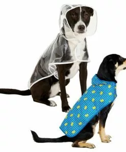 Frisco Rubber Ducky + Clear Vinyl Dog Raincoat