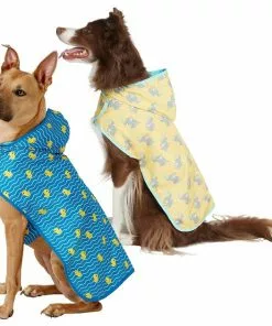 Frisco Rubber Ducky + Elephants Dog Raincoat