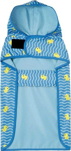 Frisco Rubber Ducky + Elephants Dog Raincoat 5 Frisco Rubber Ducky + Elephants Dog Raincoat - Image 3