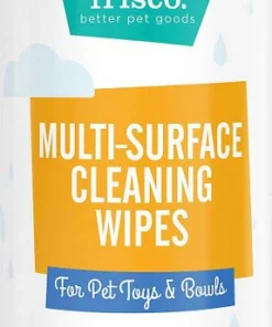 Catit||Frisco Catit Flower Plastic Fountain, 100-oz + Frisco Pet Toy & Bowl Cleaning Wipes -Dog Cat Corner 303288 PT5. SY630 V1623086258