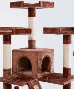 Frisco 52-in + 72-in Faux Fur Tree & Condo -Dog Cat Corner 303334 PT3. SY630 V1623047855