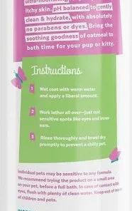 Frisco Aloe Hydrating Spray, 12-oz bottle + Oatmeal Shampoo with Aloe for Dogs & Cats, Almond Scent -Dog Cat Corner 303372 PT6. SY630 V1623042748