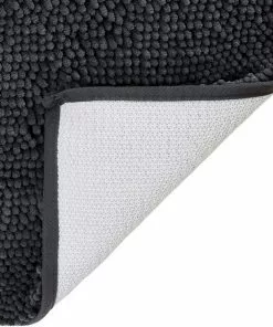 Frisco Microfiber Chenille Shammy Towel + Paw Print Mat, Gray, Large -Dog Cat Corner 303468 PT7. SY630 V1623064958