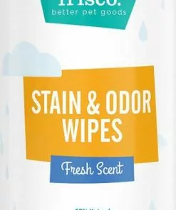 Frisco||Pet Odor Exterminator Frisco Stain & Odor Remover Wipes, 70 count + Pet Odor Exterminator Lavender & Chamomile Deodorizing Candle -Dog Cat Corner 303620 PT1. SY630 V1623057155