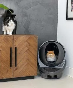 Litter-Robot||Frisco Litter-Robot WiFi Enabled Automatic Self-Cleaning Cat Litter Box, Grey + Frisco Litter Box Cleaning Wipes 14 Litter-Robot||Frisco Litter-Robot WiFi Enabled Automatic Self-Cleaning Cat Litter Box, Grey + Frisco Litter Box Cleaning Wipes -Dog Cat Corner 303694 PT4. SY630 V1623089258