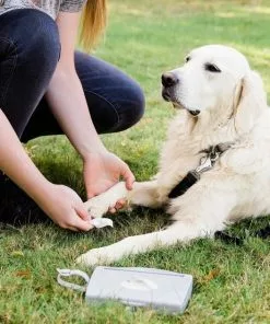 Ubbi||Frisco Ubbi On-The-Go Wipes Dispenser + Frisco Dog Poop Bags with Fabric Dispenser, 30 count, Gray -Dog Cat Corner 303764 PT3. SY630 V1623081746