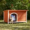 Frisco Craftsman Wooden Outdoor Dog House -Dog Cat Corner 304029 MAIN. SY630 V1641480720