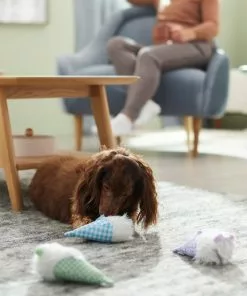 Frisco Easter Gnomes Plush Squeaky Dog Toy, 3 count -Dog Cat Corner 304948 PT3. SY630 V1642441107