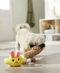 Frisco Easter Chick in Nest 2-in-1 Plush Squeaky Dog Toy -Dog Cat Corner 304962 PT3. SY630 V1642440902