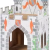 Frisco Castle Cardboard Cat House, 2-Story -Dog Cat Corner 308822 MAIN. SY630 V1642086445