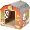 Frisco Barn Cardboard Cat House -Dog Cat Corner 308825 MAIN. SY630 V1642086470