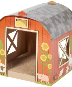 Frisco Barn Cardboard Cat House