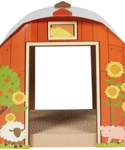 Frisco Barn Cardboard Cat House -Dog Cat Corner 308825 PT2. SY630 V1642088273