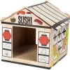 Frisco Sushi Shop Cardboard Cat House -Dog Cat Corner 308827 MAIN. SY630 V1642086600