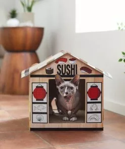 Frisco Sushi Shop Cardboard Cat House -Dog Cat Corner 308827 PT3. SY630 V1642099035