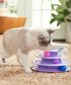 Frisco Unicorn & Rainbow Cat Tracks Cat Toy with Catnip -Dog Cat Corner 308891 PT3. SY630 V1642688532