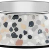 Frisco Terrazzo Design Stainless Steel Dog & Cat Bowl -Dog Cat Corner 311955 MAIN. SY630 V1642535645